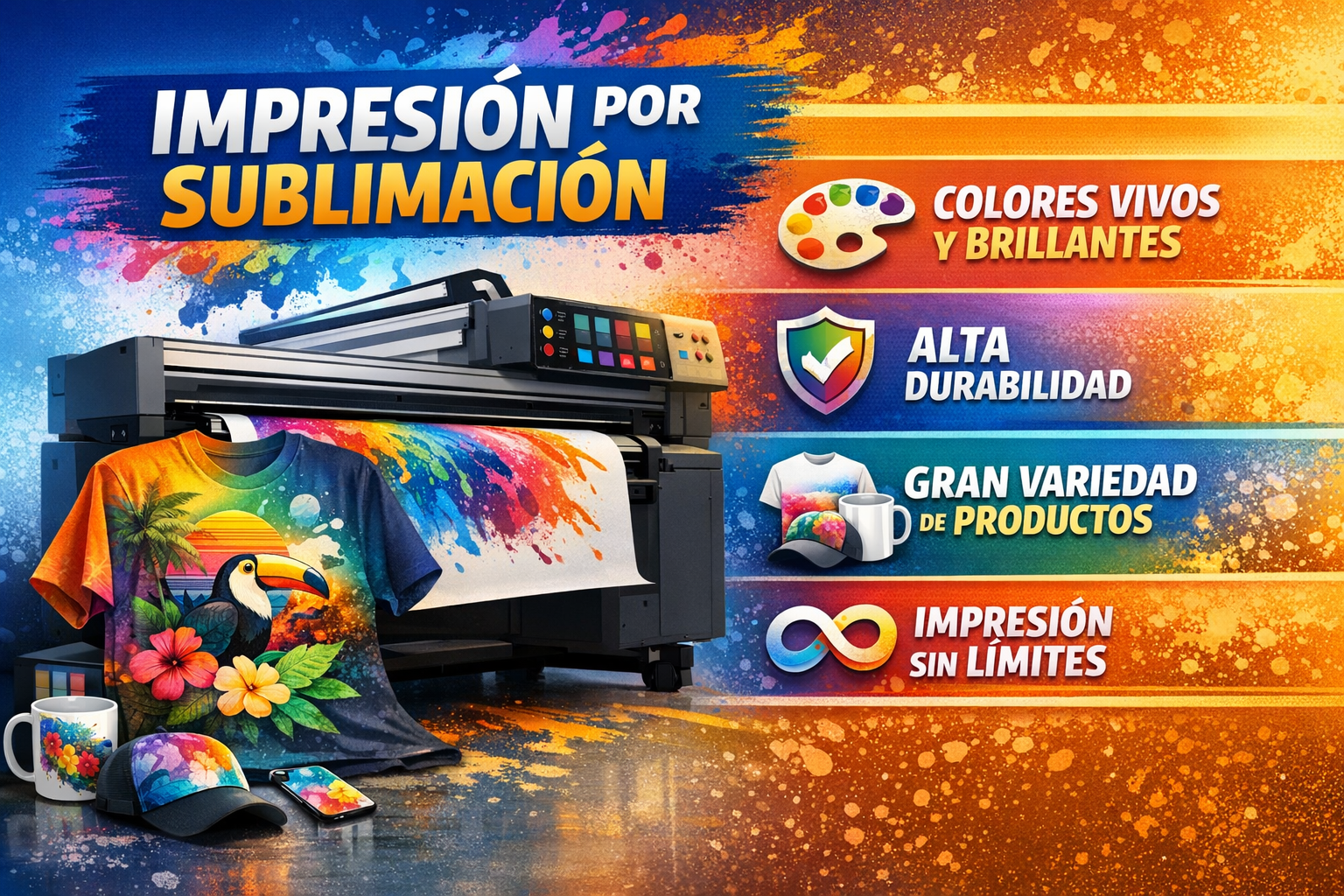 Ventajas de la sublimación